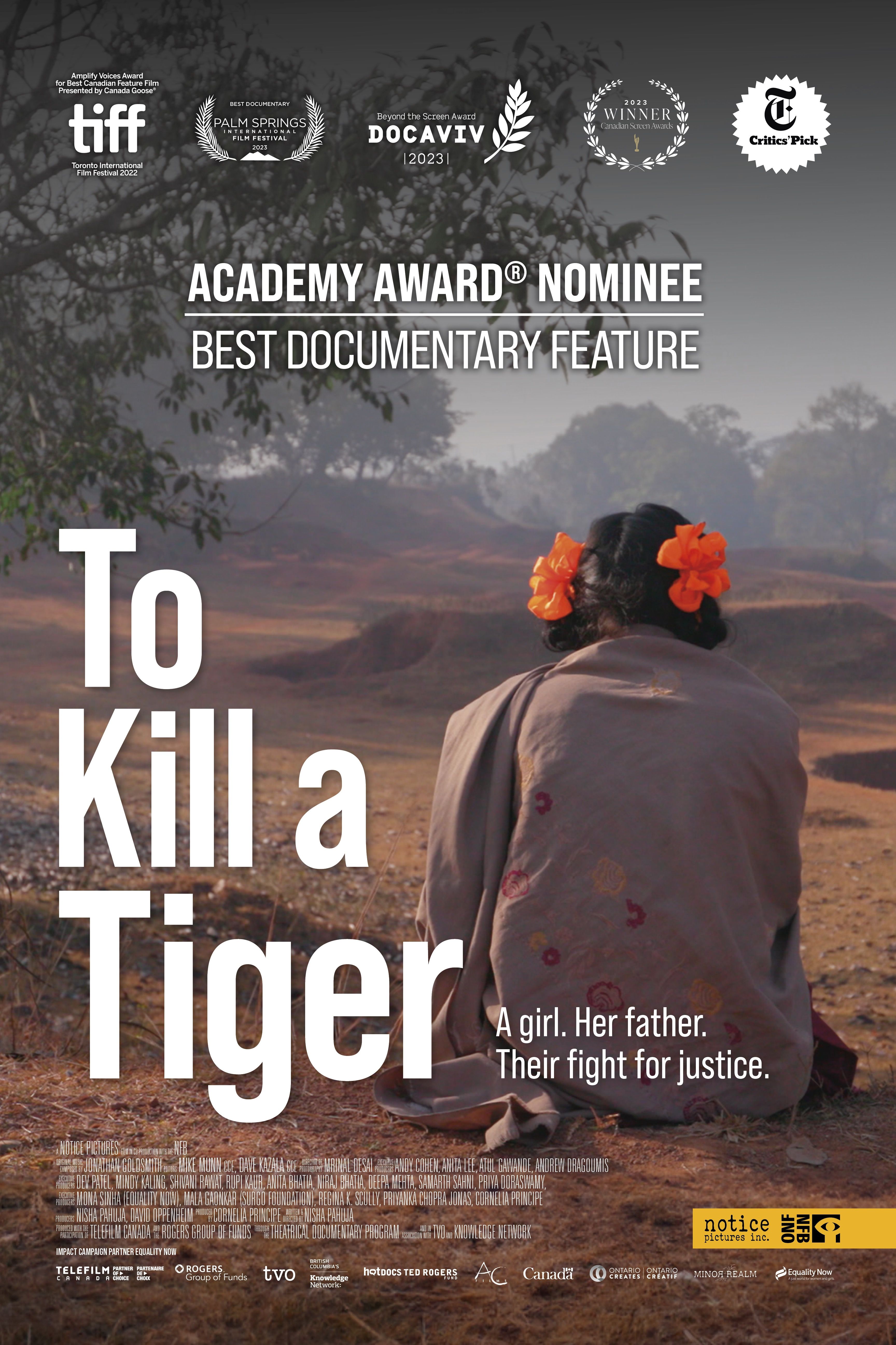 To Kill a Tiger 2022 Film Poster