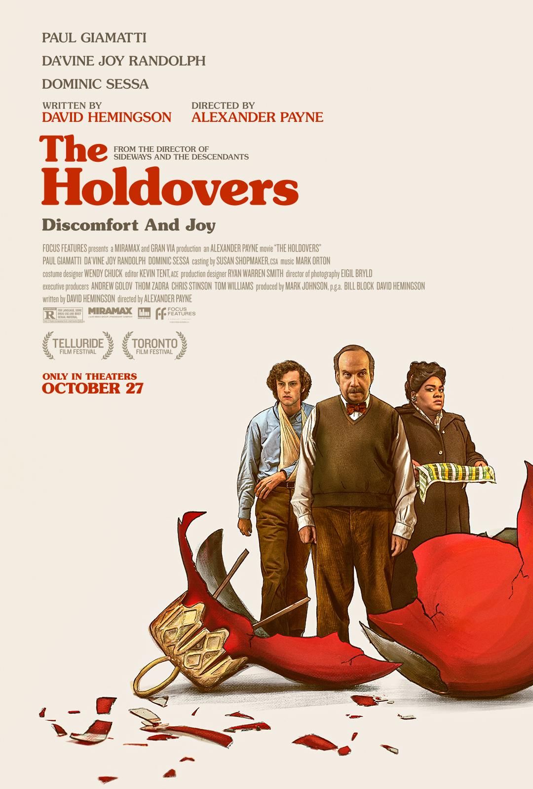 The Holdovers Film Poster
