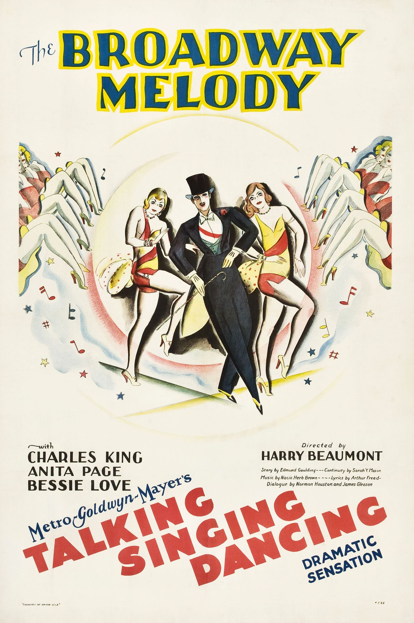The Broadway Melody Film Poster