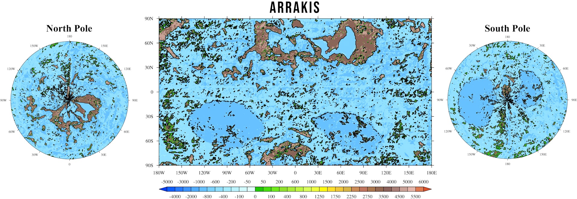 Model of Arrakis