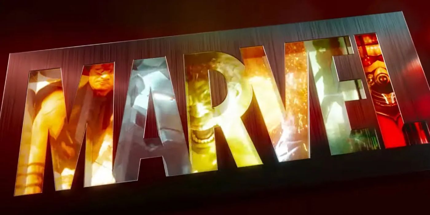 The Marvel Studios logo's animated intro from Thor: Love and Thunder