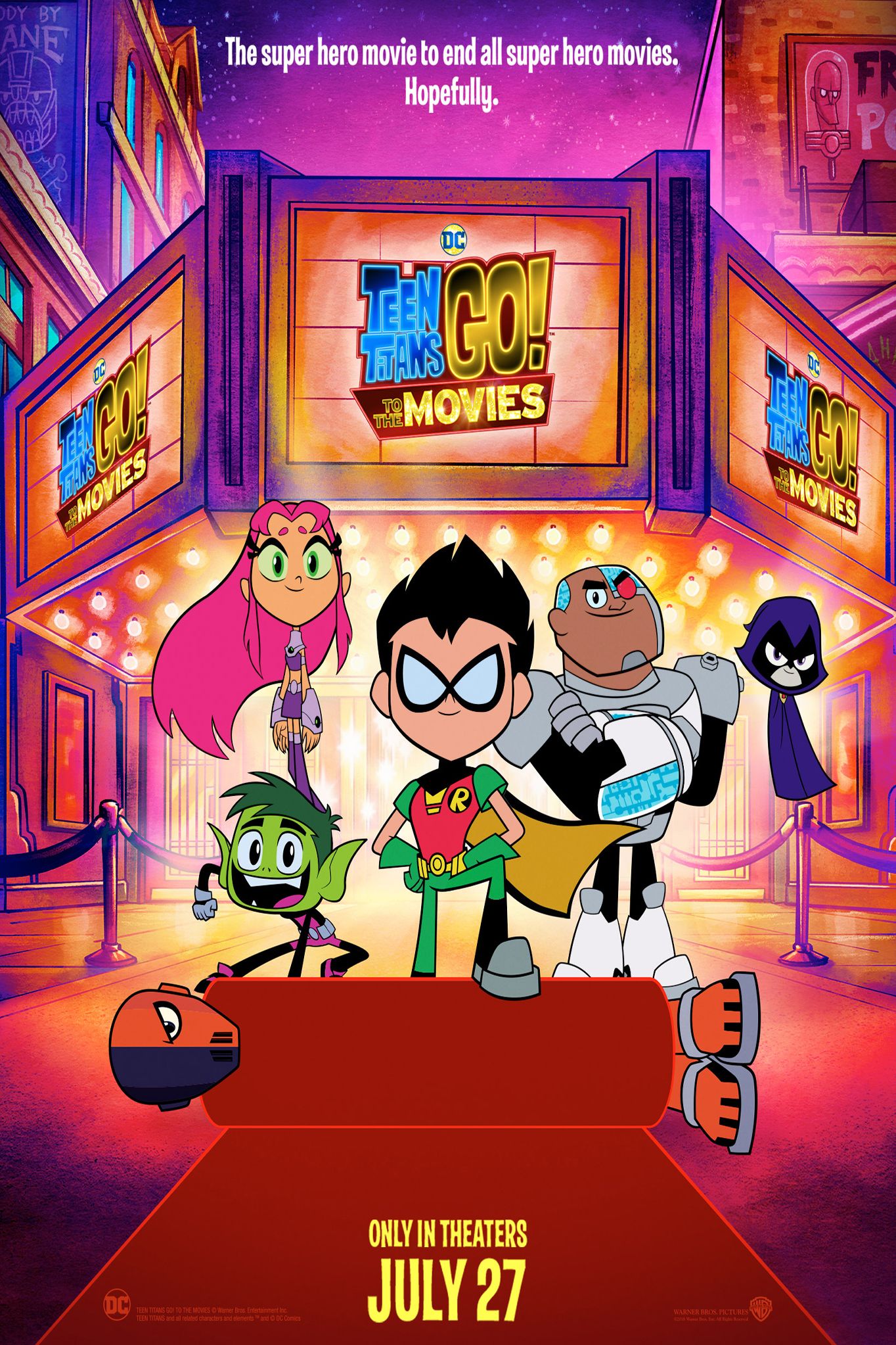 Teen Titans Go! to the Movies poster